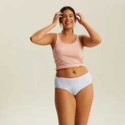 Culotte Haute One Size Star White JUST ONE MICRO -Magasin De Lingerie De Mode BL03600 016 WEB 3