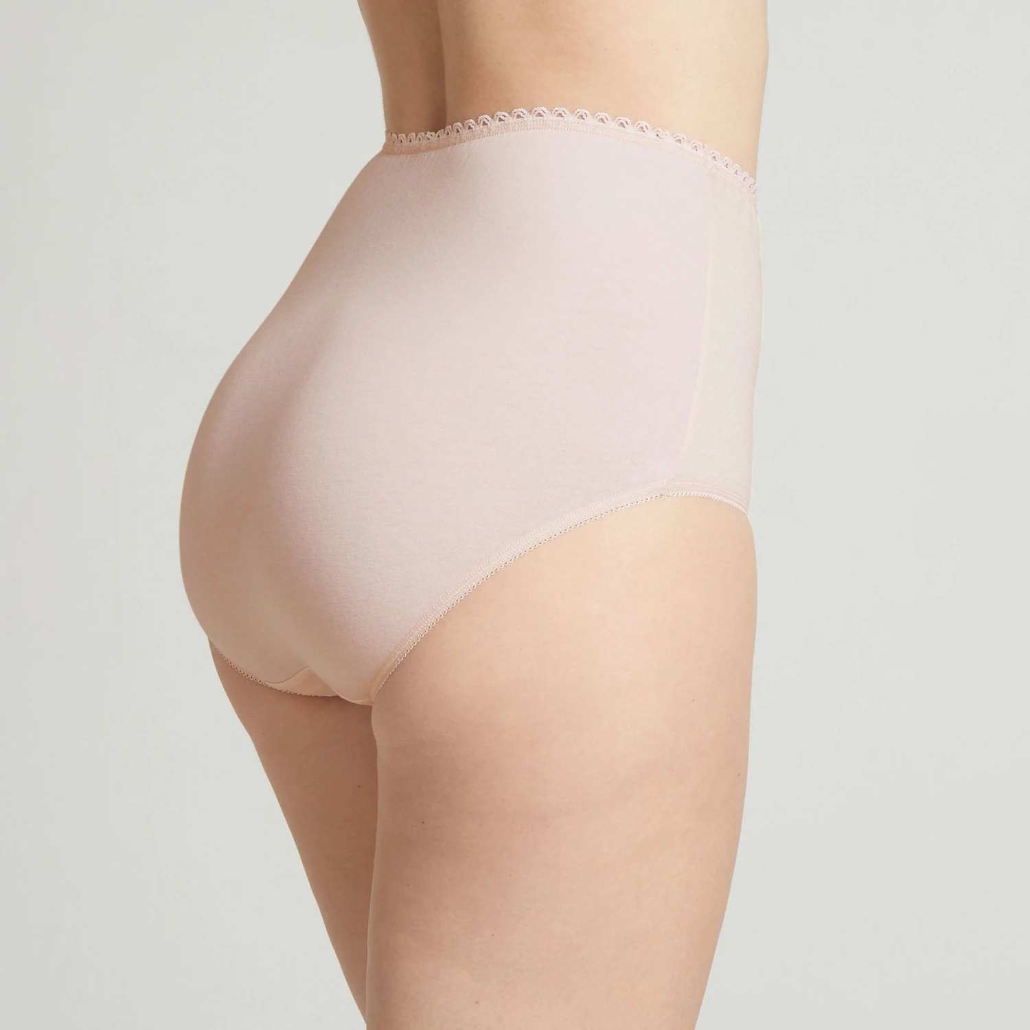 Culotte Beige Rosé Best Coton 2 Culotte Beige Rosé Best Coton – Image 2