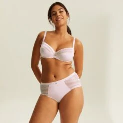 Soutien-gorge Emboîtant Avec Armatures Beige Rosé JUST LIFT -Magasin De Lingerie De Mode BL14498 048 WEB 3