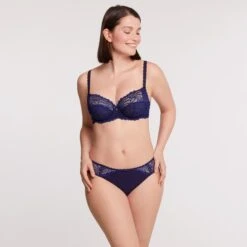Soutien-gorge Emboîtant Avec Armatures Bleu Mystique Pampelune Harmony -Magasin De Lingerie De Mode BL14553 A33 WEB 3
