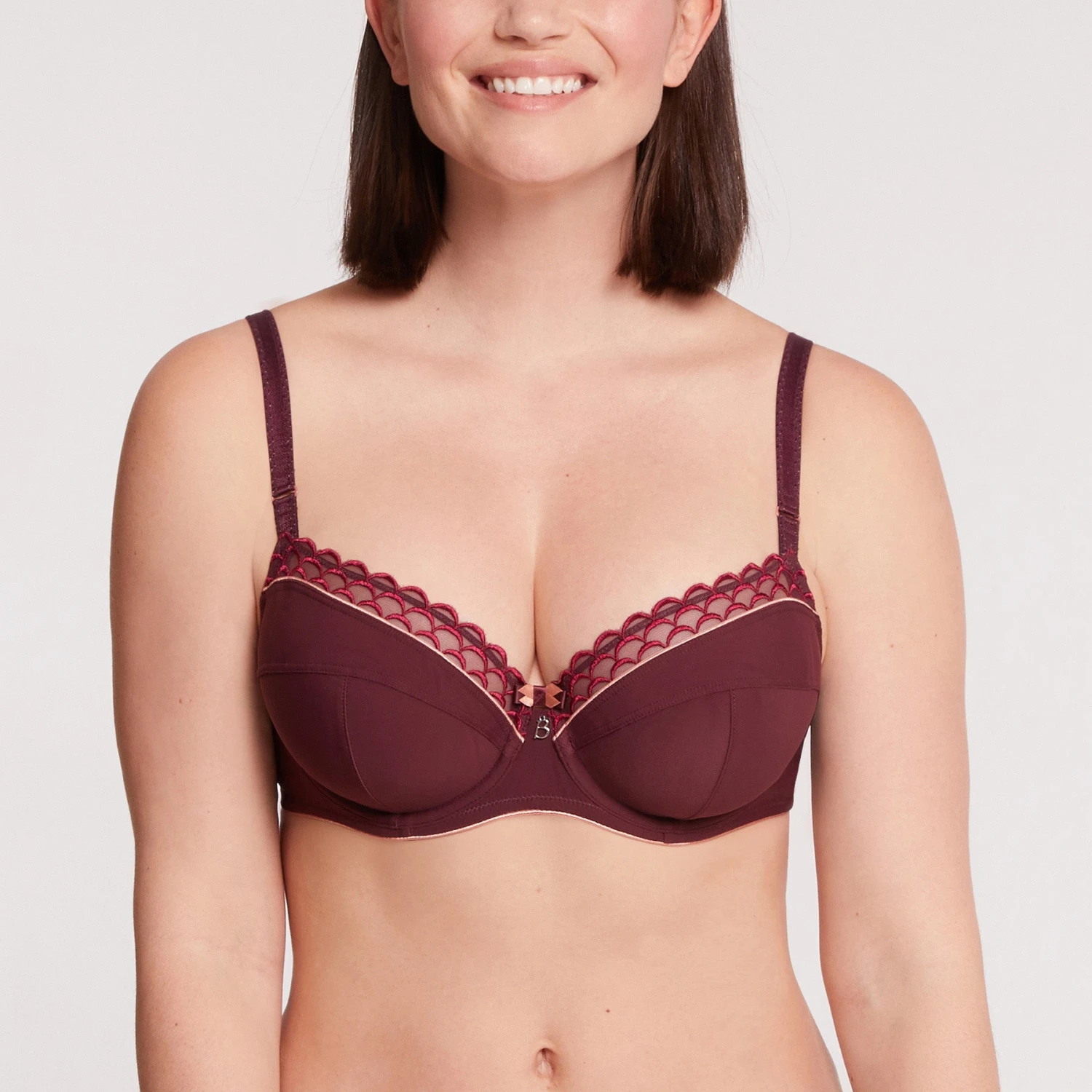 Soutien-gorge Emboîtant Avec Armatures Cassis Sydney Pure 3 Soutien-gorge Emboîtant Avec Armatures Cassis Sydney Pure – Image 3