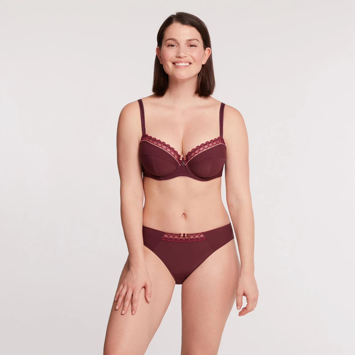 Soutien-gorge Emboîtant Avec Armatures Cassis Sydney Pure 4 Soutien-gorge Emboîtant Avec Armatures Cassis Sydney Pure – Image 4