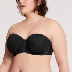 Soutien-gorge Bandeau Avec Armatures Black Pampelune 6 Soutien-gorge Bandeau Avec Armatures Black Pampelune -Magasin De Lingerie De Mode BL25453 032 WEB 11