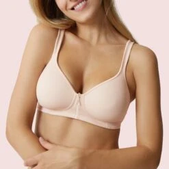 Soutien-gorge Sans Armatures Beige Rosé Moulded Convertible -Magasin De Lingerie De Mode BL72335 048 WEB 1