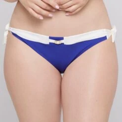 Culotte De Bain à Noeuds NAVY PANTELLERIA -Magasin De Lingerie De Mode CS2G110 A26 WEB 1